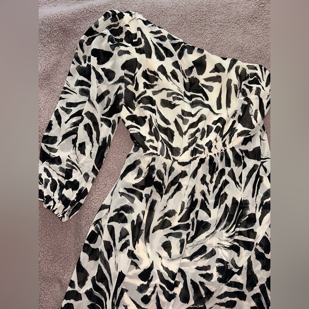 Long ruffled AlexieXTarget dress